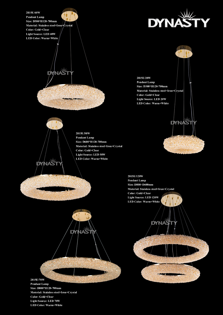 Modern Crystal Pendant